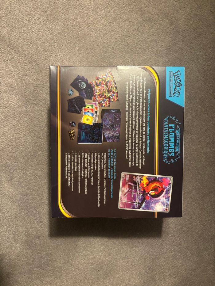 3 ETB Pokémon mega-evolution flammes fantasmagoriques - photo numéro 3