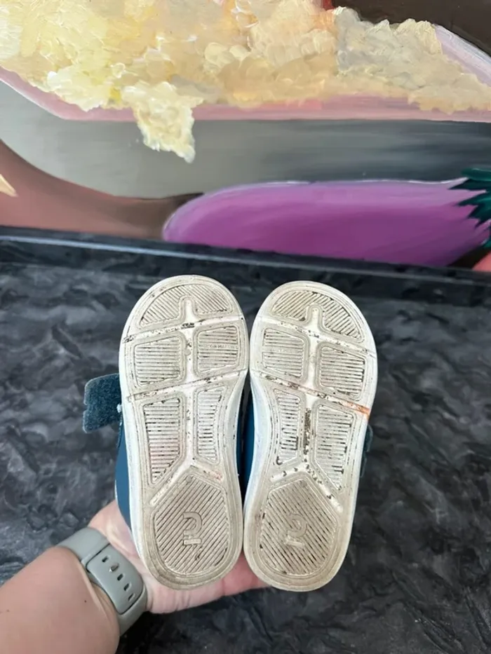 Basket decathlon scratch bleu 24 - photo numéro 10