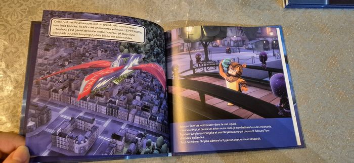 Livre pyjamasque tatouro'tom et le pyj-avion - photo numéro 3