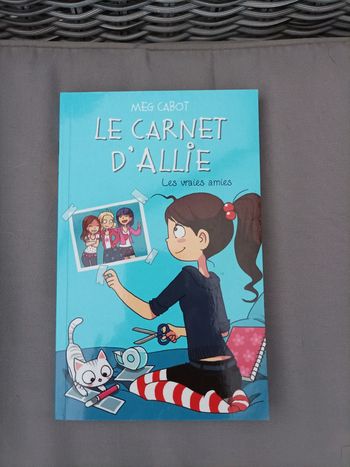 Livre " Le carnet d Allie : les vraies amies" neuf