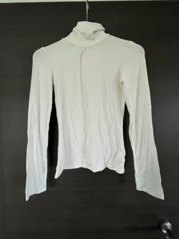 Pull col roulé blanc mim taille 38