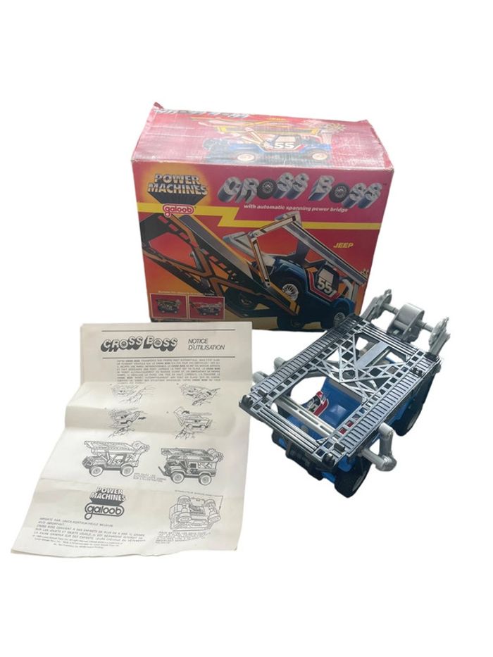 Power Machines Cross Boss Jeep Galoob en boîte - photo numéro 7