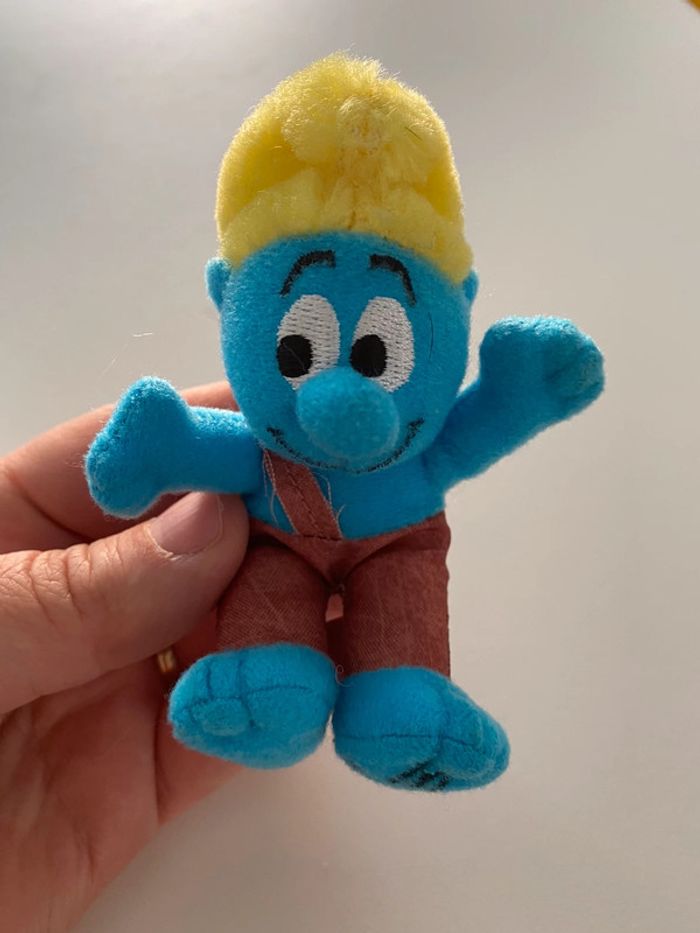 Lot peluches schtroumpfs - photo numéro 5