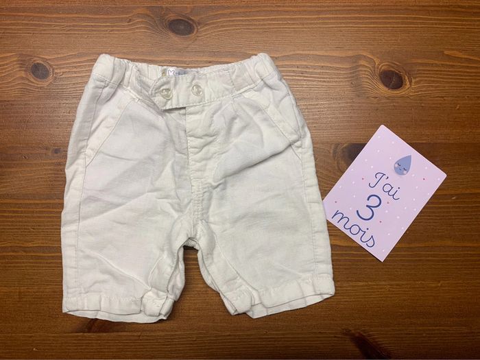 Ensemble chemise + pantalon blanc - photo numéro 4