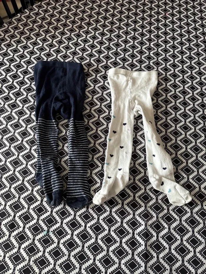 Lot de 2 collants