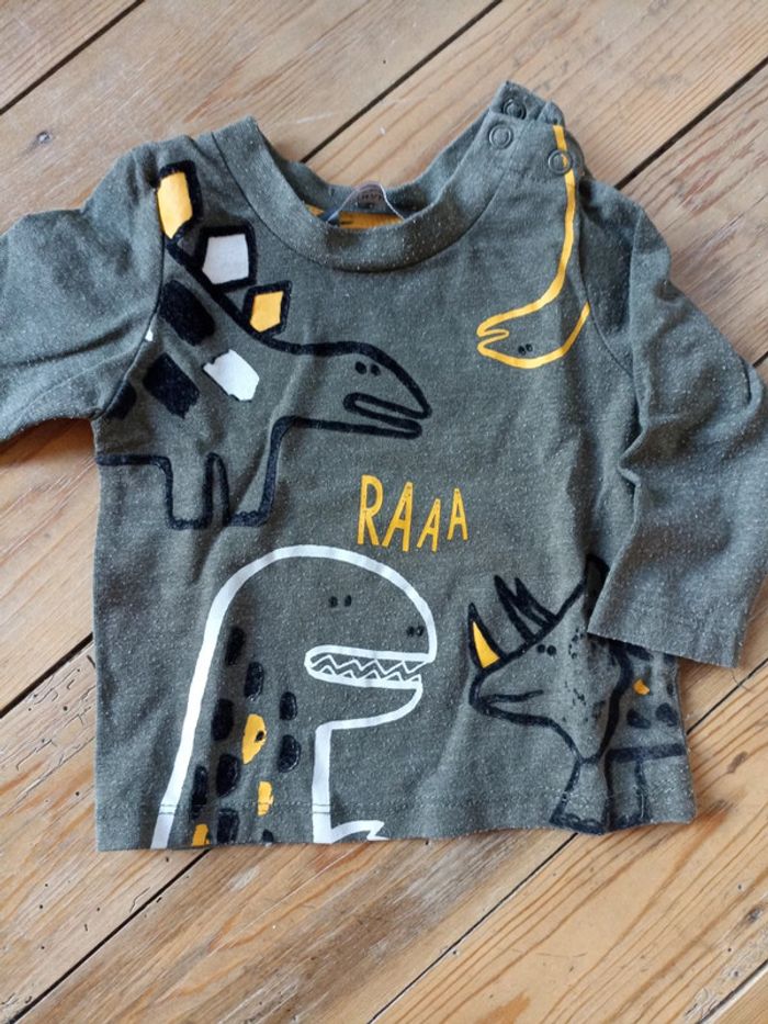 Lot de 3 t-shirts taille 68 - photo numéro 2