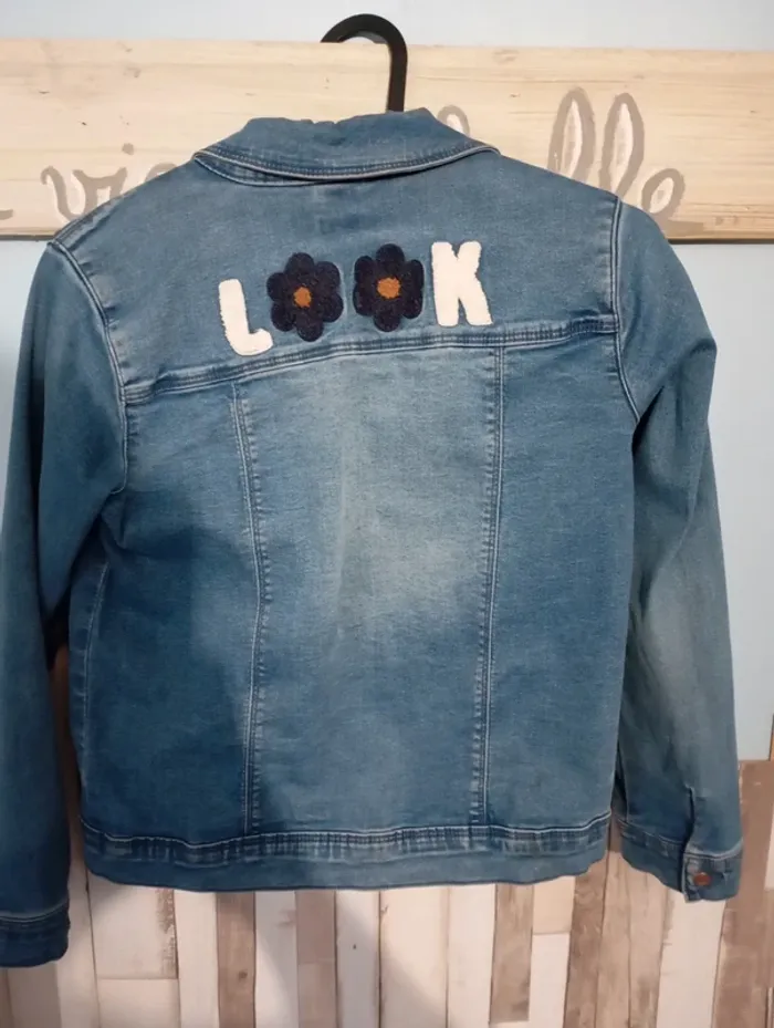 Veste jean taille 10 ans - photo numéro 2