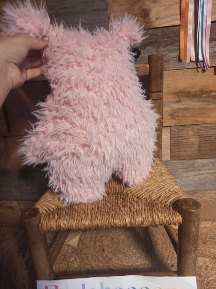 Peluche coussin déboutonnez moi tbe - photo numéro 3