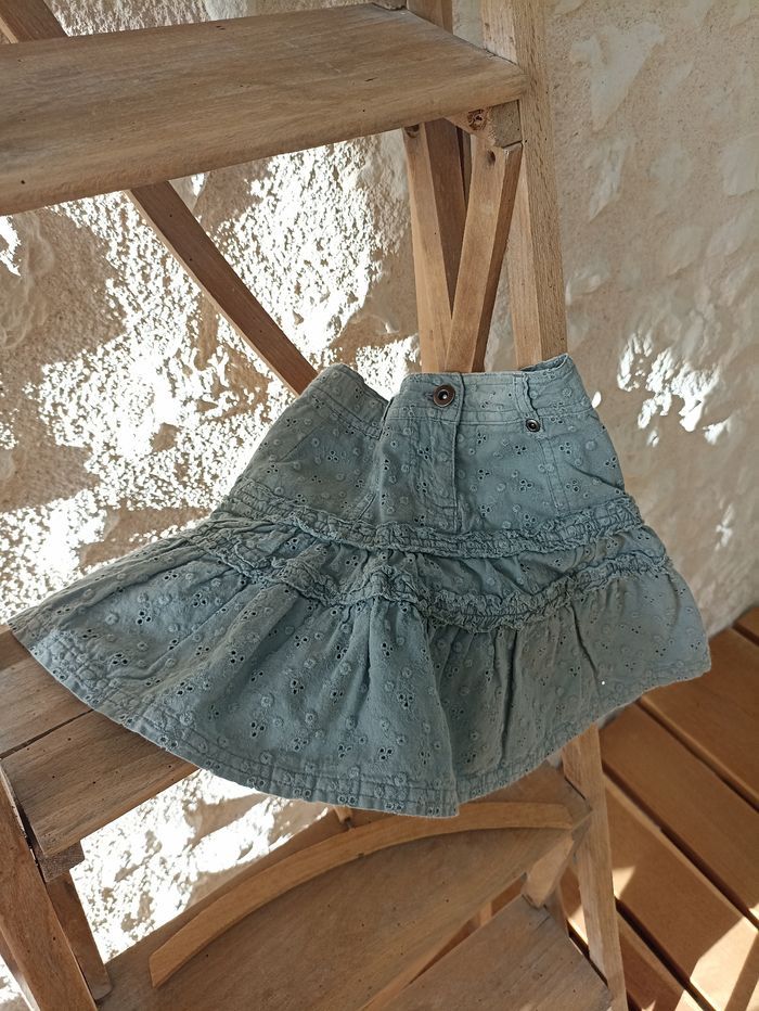 Jupe courte kaki Okaïdi 3 ans - photo numéro 3