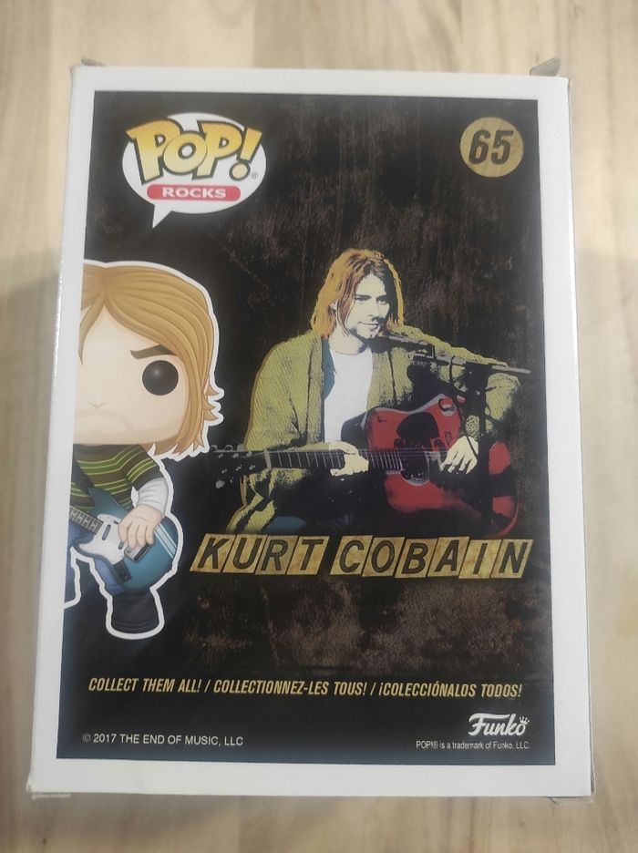 Figurine Funko pop Kurt Cobain 65 ( Nirvana ) - photo numéro 7