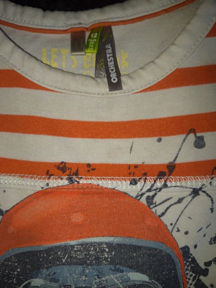 Tee-shirt Orchestra 12 mois - photo numéro 3