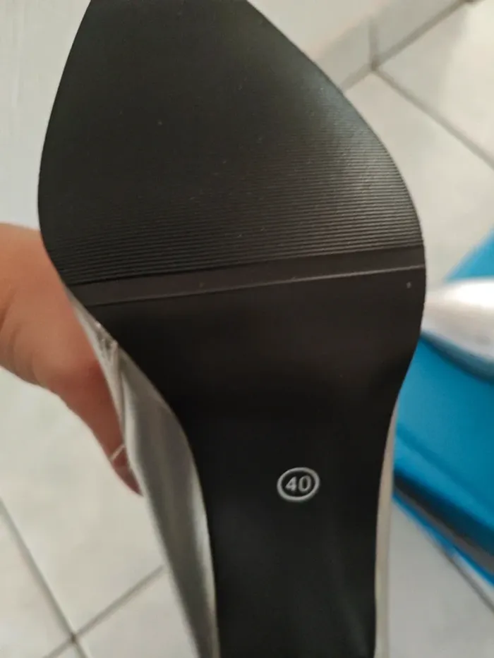 Bottines argenté - photo numéro 2