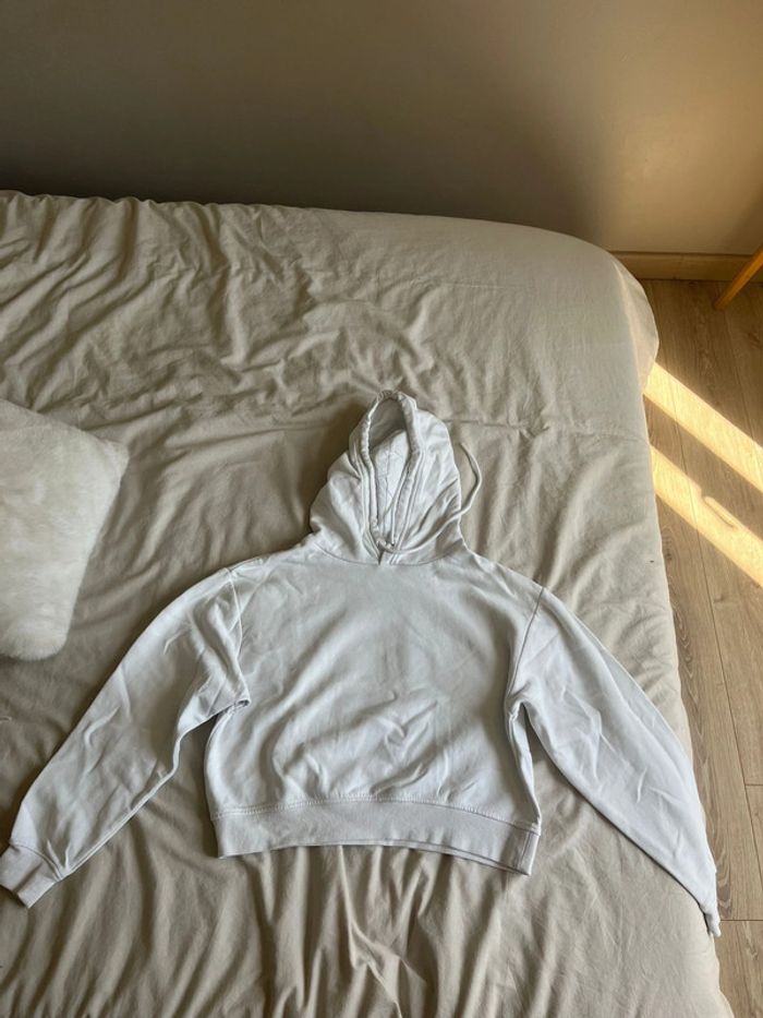 sweat capuche blanc dont call me jennyfer