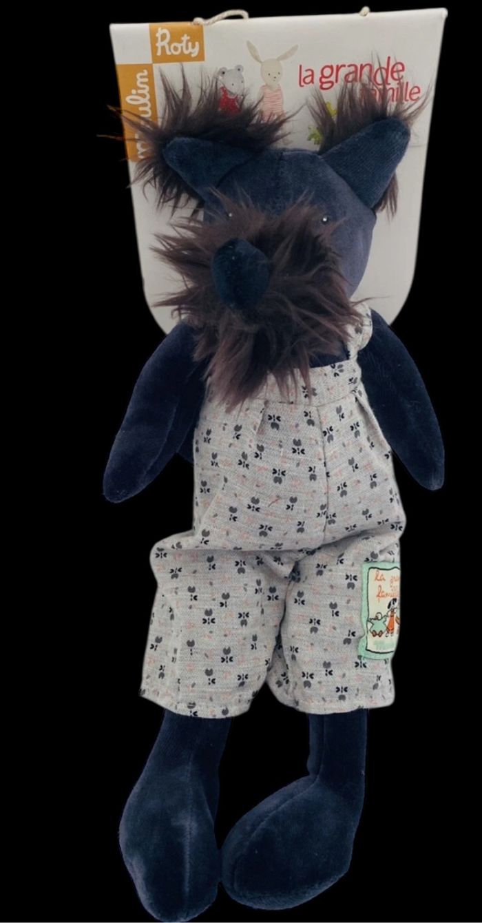 ❤️  Doudou Peluche Walter Le Chien MOULIN ROTY les petits Frères