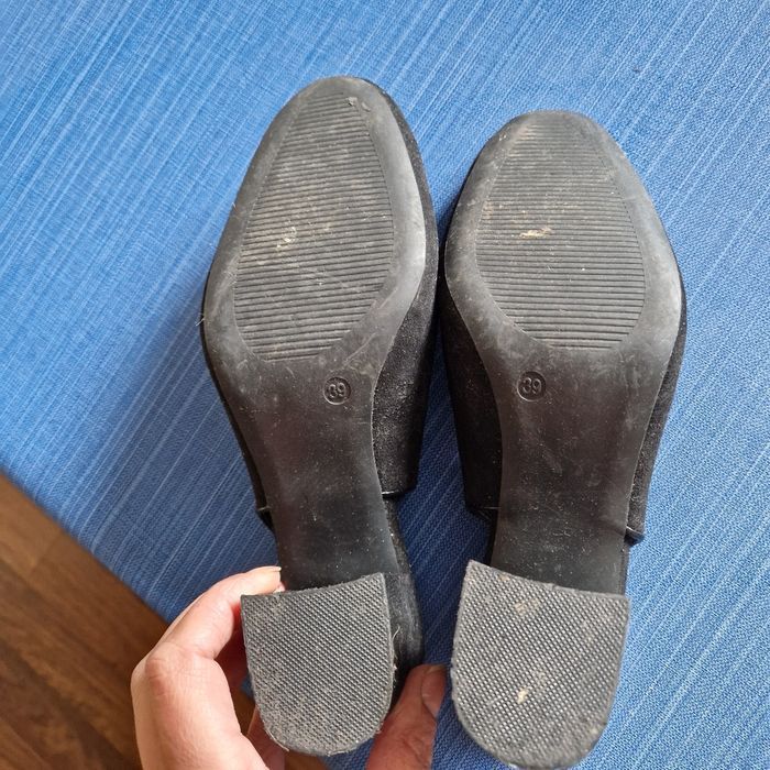 T39 sandales a talon carré - photo numéro 5