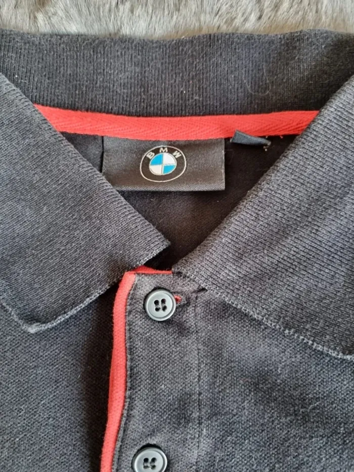 Polo BMW noir, L Hommes - photo numéro 5