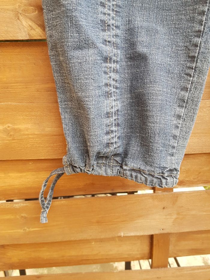 Pantacourt large en jean, made in France 🇨🇵 - photo numéro 7
