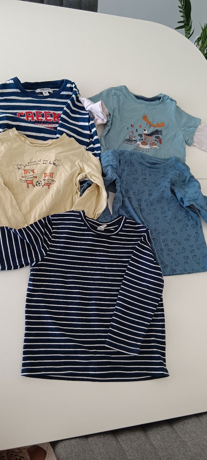 Lot de polos - Garçon 3ans - photo numéro 2