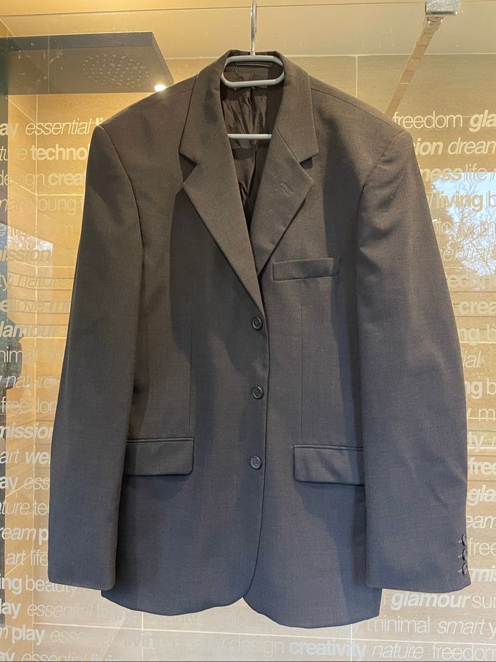 Veste costume en gris anthracite