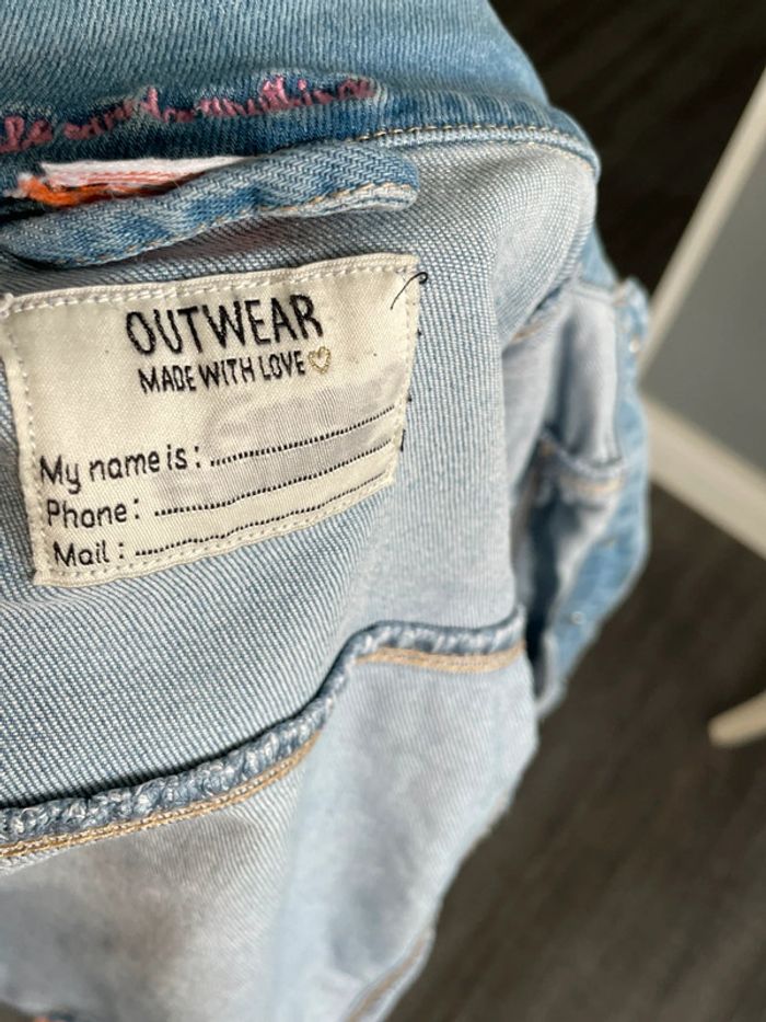 Veste en jean taille 12 ans marque tape à l’œil - photo numéro 6