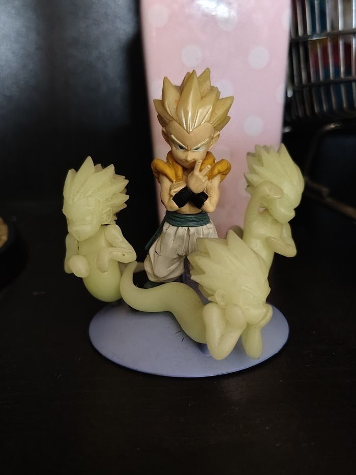 Gashapon Dragon Ball Z Imagination HG Gotenks (Version Glow in the dark) RARE - photo numéro 2