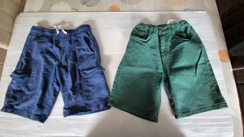 Lot 2 shorts garçon 10 ans