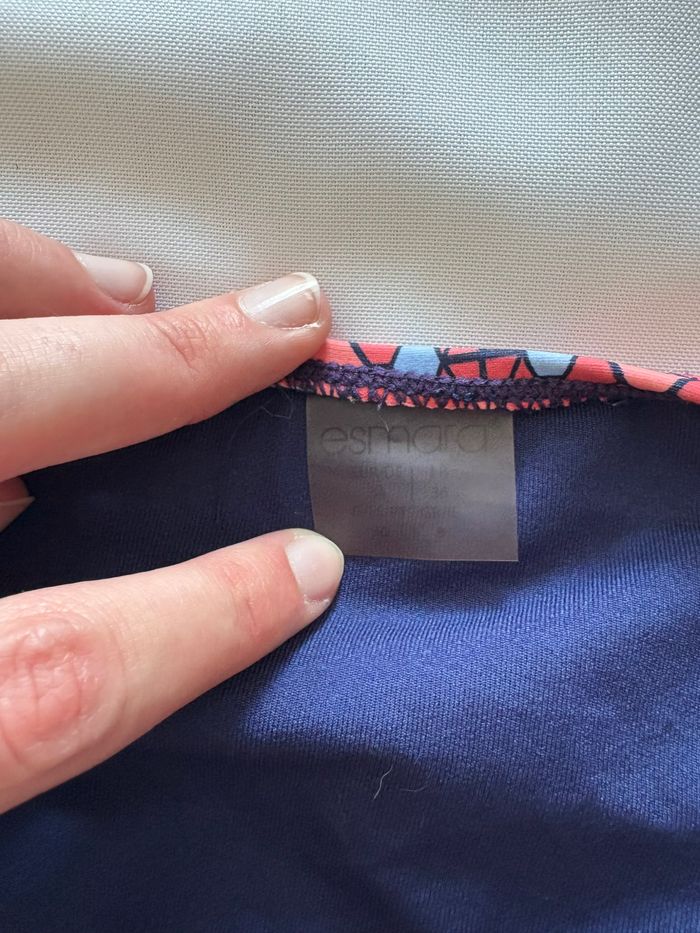 Bas de maillot corail à motif avec noeuds - Esmara - S/36 - photo numéro 3