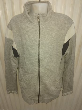 Gilet zippe garçon taille 10 ans marque kiabi