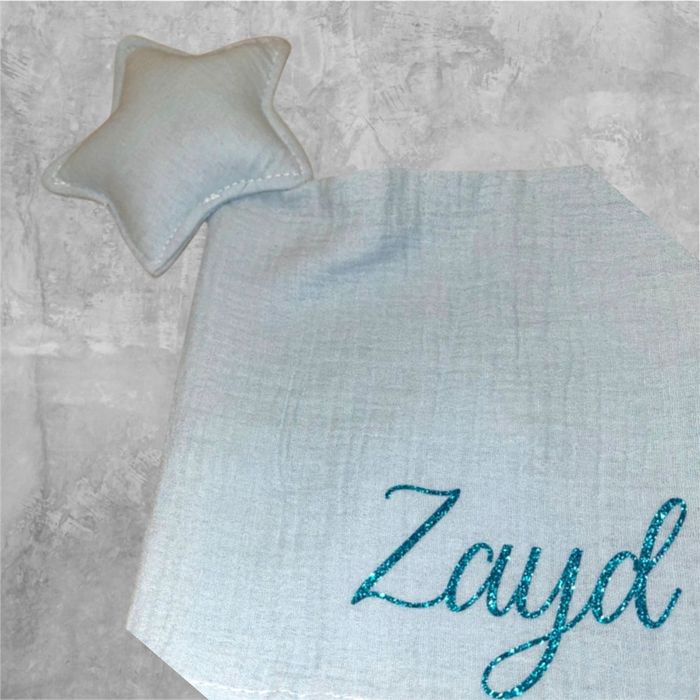 Doudou mouchoir étoile - photo numéro 2