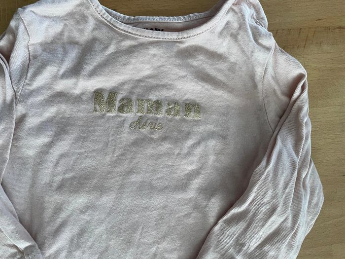 Tee shirt manche longue 12 mois kiabi - photo numéro 2