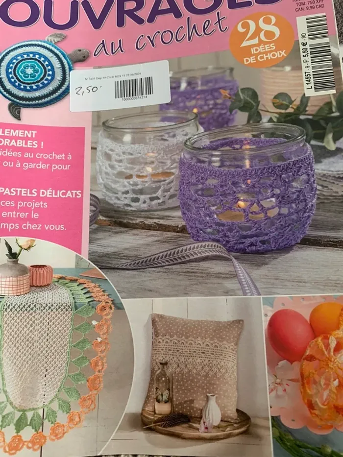 Ouvrage au crochets