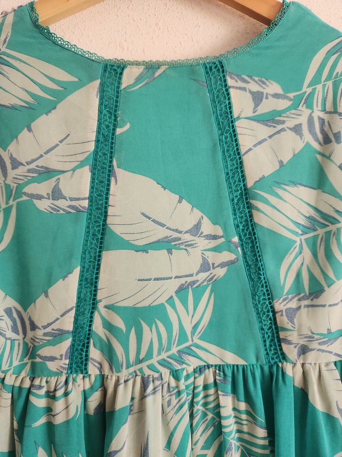Robe verte Grace & Mila fluide et élégante – T. M - photo numéro 8