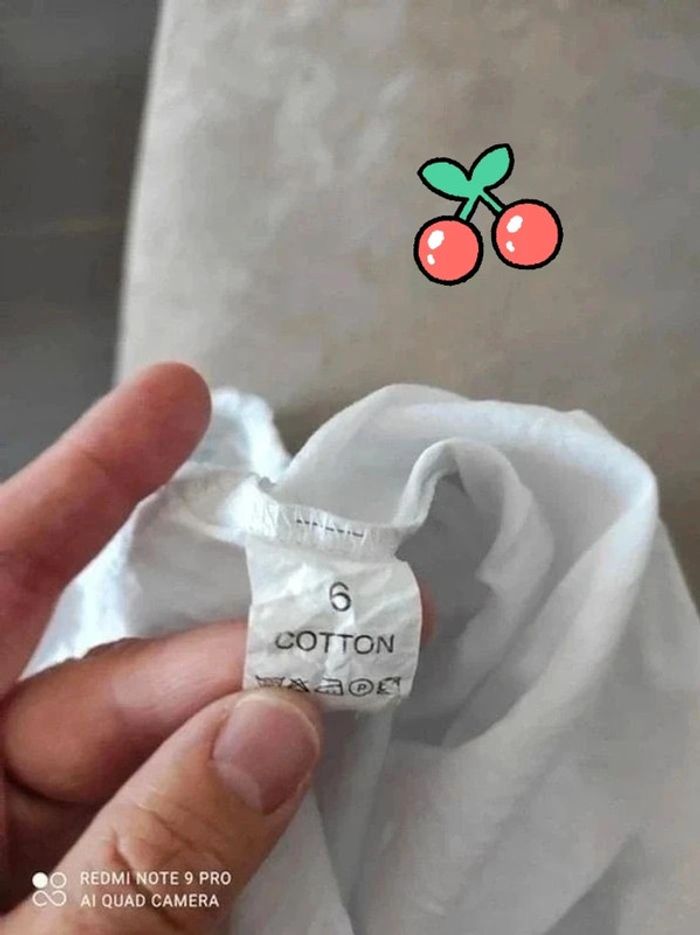 Robe blanche 6 ans - photo numéro 7