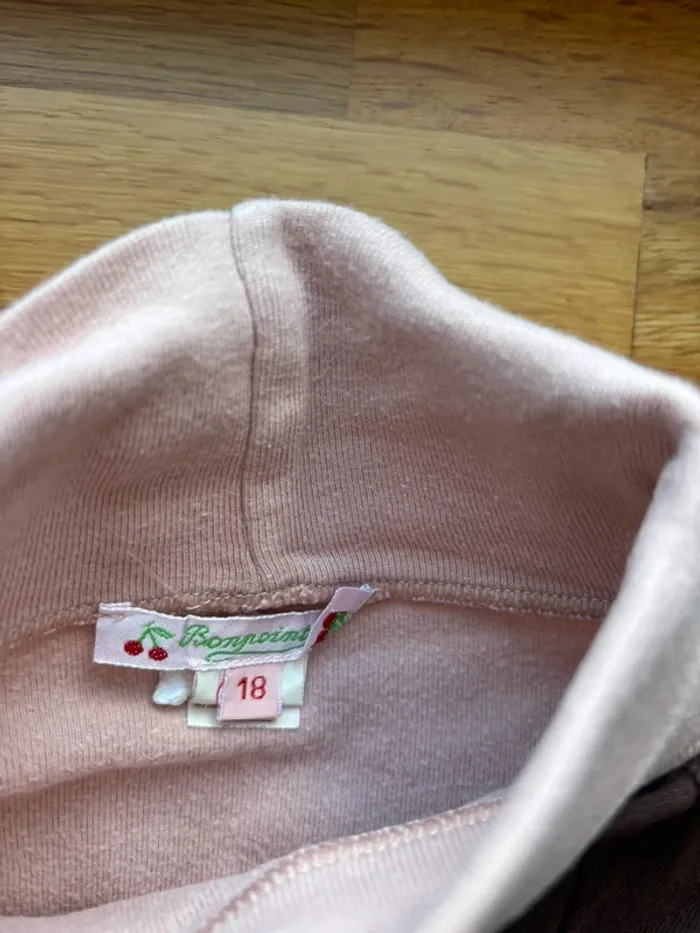 Lot 2 sous pulls Bonpoint/jacadi 18 mois fille - photo numéro 2