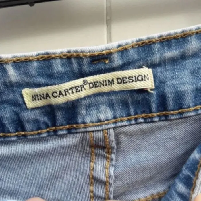 Short court en jeans femme taille 36 - Nina Carter - photo numéro 3