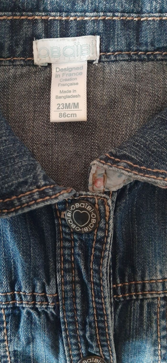 Veste jean bébé fille 23 mois - photo numéro 3
