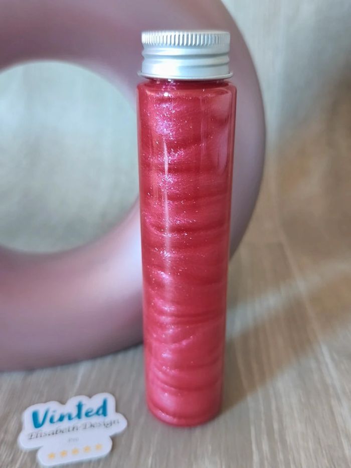 Tube sensoriel sensorielle magique rouge retour au calme - photo numéro 4