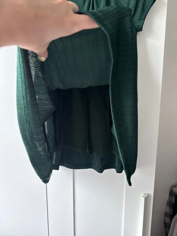 Robe fluide verte mango enfant - photo numéro 2