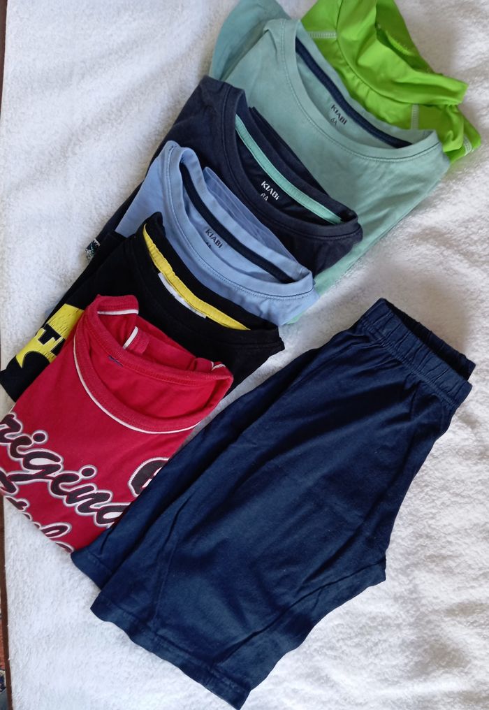 Lot garçon taille 6 ans été