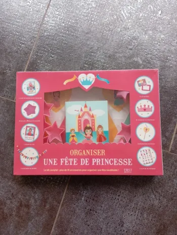 Coffret organiser une fête de princesse
