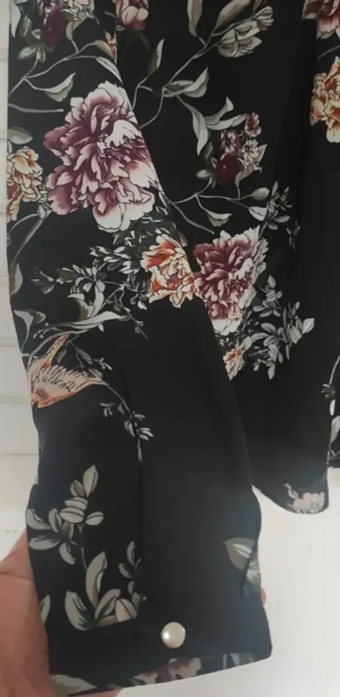 Blouse femme fleuri neuve - photo numéro 5