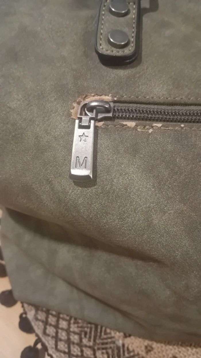 Sac à main et Bandoulliere, Grande Contenance Vert - photo numéro 12
