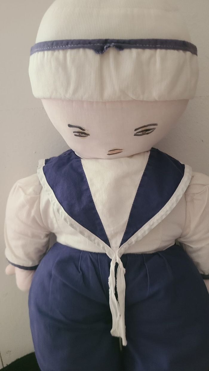 poupée chiffon marin jules et julie - photo numéro 2