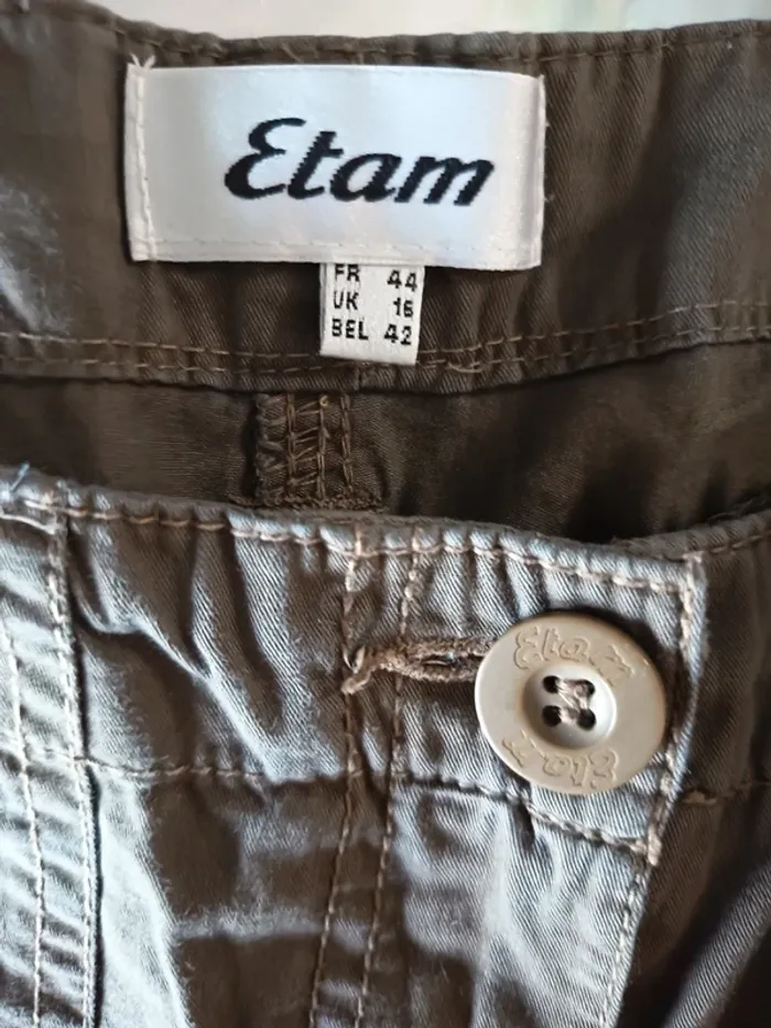 Pantalon grande taille femme. Marque Etam (A286) - photo numéro 5