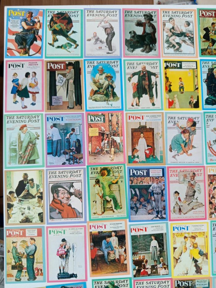 Lot cartes Norman Rockwell - photo numéro 3