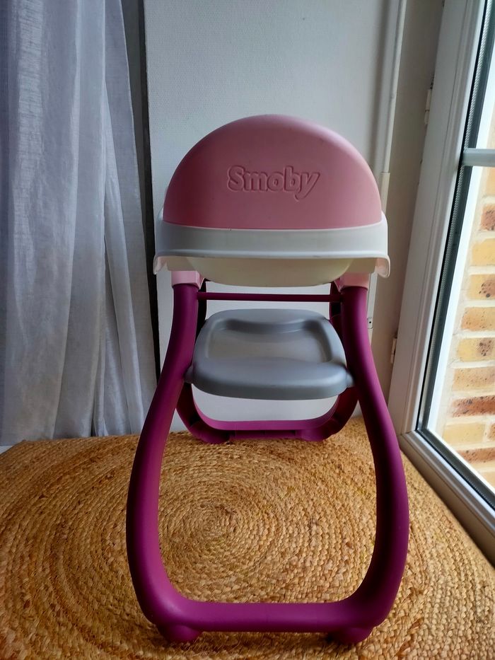 Chaise haute poupée Smoby - photo numéro 4