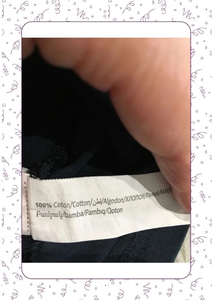 T-shirt col roulé marine tape à l’œil - photo numéro 4