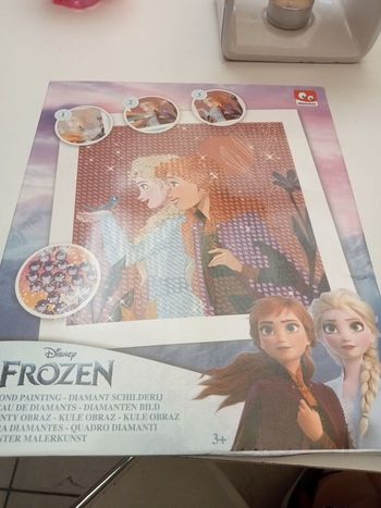 Diamant painting reine des neiges