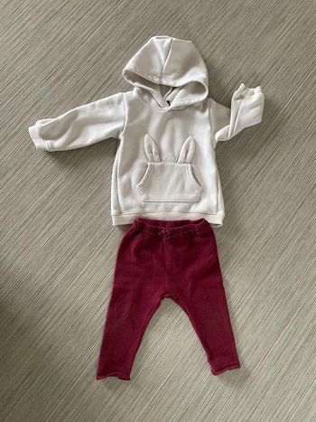 Ensemble Kiabi chaud 18 mois