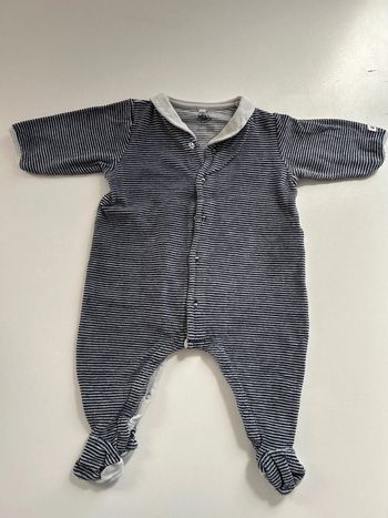 Pyjama grenouillère Petit Bateau 6 mois